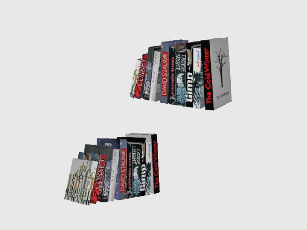 Sims 3 — Ung999_Decor Book Set 06 by ung999 — Ung999_Decor Book Set 06 @ TSR