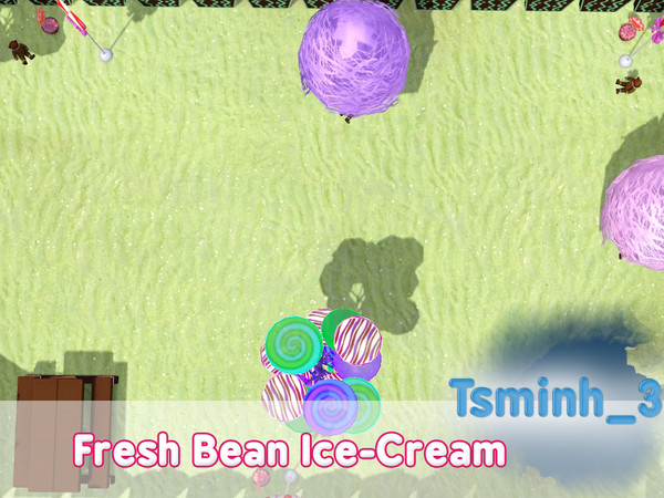 Sims 3 — Fresh Bean Ice-Cream by TsminhSims — A New Year is coming! Please enjoys the ice-cream with your family :D This