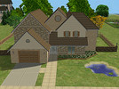 Sims 2 — Pleasantview Homes - 1 by MartinaES — This beautiful house is functional and visually appealing. There are 3