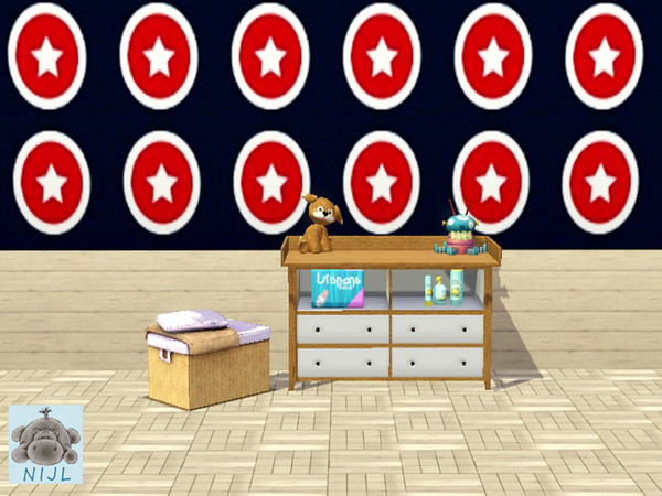 Sims 3 — pattern nurserry (boy) 1 by nijl — pattern nurserry (boy) 1