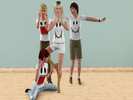 Sims 3 — Faced T Shirt x4 set by _Katy — Like these download them!! and leave a comment ;) Enjoy!!