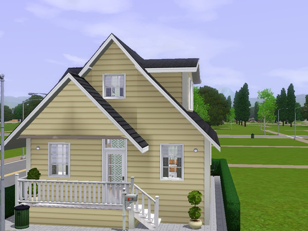 Sims 3 — Saul by dorienski — An open-plan starter home with a kitchen, dining room, living room, bathroom and storage