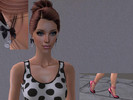 Sims 2 — Evelin by diasims22 — This is Evelin,adult female,a beauty sim model for your game.She wears a lovely dress with