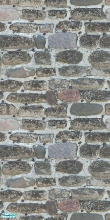 Sims 2 — Seamless Stones Set - Seamless Stone 4 by yazfaruk — Completely seamless stone wall, very beautiful for