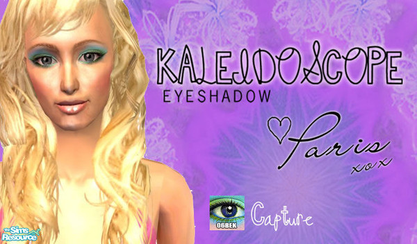 Sims 2 — Kaleidoscope Eyeshadow - Capture by 06bek — 