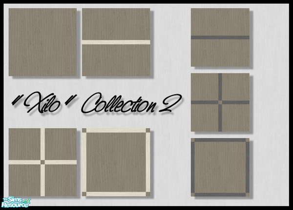 Sims 2 — Xilo 2 - Floorset by JLounge — This is part 2 of the \"Xilo\" collection: the \'normal\' version.