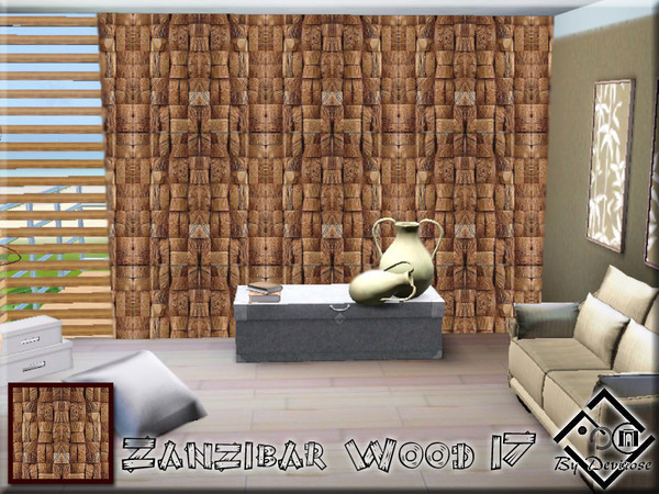 Sims 3 — Zanzibar Wood 17 by Devirose — Ideal for surfaces, walls, furniture and flooring/parquet!Created with EA tools