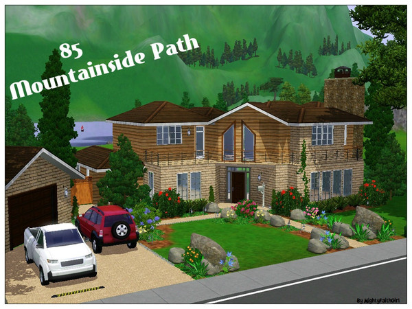 Sims 3 — 85 Mountainside Path by mightyfaithgirl — Spacious and luxurious this mountain home boasts many attributes such