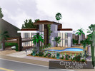 Sims 3 — City Villa by Cmlszr2 — Modern home for your simmies! This house has a nice garden decor and wonderful city