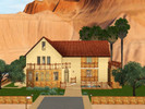 Sims 3 — Leona Sun by element902 — Nice family desert home featuring three bedrooms and two bathrooms. Master bedroom is