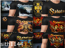 Sims 3 — sabaton shirts by sith11442 — A collection of 6 Sabaton T-shirts, containing the following prints: Coat of Arms,