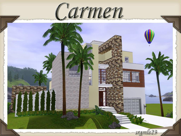 Sims 3 — Carmen by srgmls23 — A fully furnished modern house, suitable for a medium to large family. Is a great addition