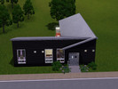 Sims 3 — The L home by s0xquisite — This L-shaped house features a modern style with enough room for your Sims. It has 3