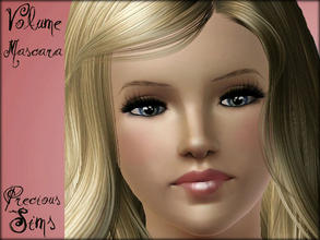 Sims 3 — Volume Mascara by Precious_Sims — Eyeliner for teen to elder