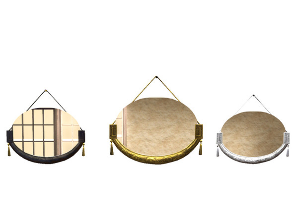 Sims 3 — Art Deco Entry - Mirror by ShinoKCR — 