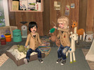 Sims 2 — Outerwear with Jeans for Boys and Girls by angelkurama — Outerwear with Jeans for Boys and Girls
