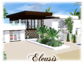 Sims 3 — Eleusis - 2 Bed, 3 Bth by Illiana — Why stay in a shack by the beach when you could own this delightful beauty
