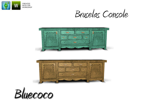 Sims 3 — Bruselas Console by bluecoco2 — New mesh created by Bluecoco for sims3 -