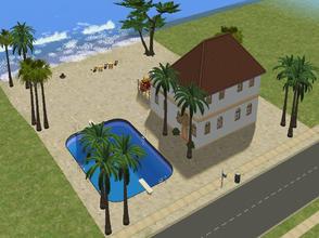 Sims 2 — Couples Standard Island Luxurious Vacation Home  by Onyxmoon0002 — This is my very first packaged lot ever