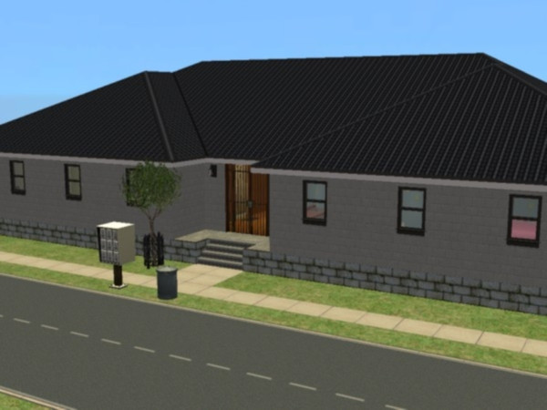 Sims 2 — Chateau de Slacker by theano — A no frills apartment building for your slacker sims. With rents running from 880