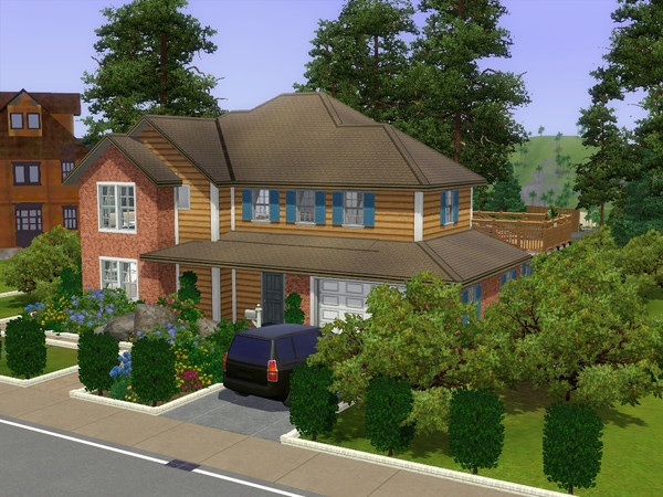 Sims 3 — Traditio by Djeranotjuh — A Traditional Home for your Sims! It's great house with 4 Bedrooms, 4 Bathrooms, A Big