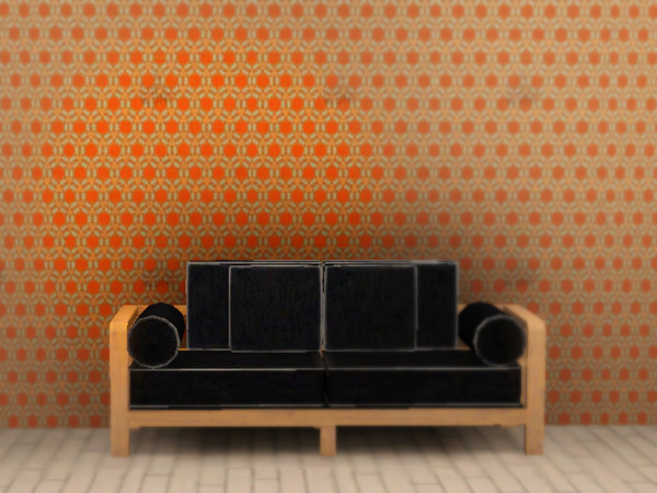 Sims 3 — Art Deco 1 by sdaniellehoefer2 — Beautiful Orange Pattern