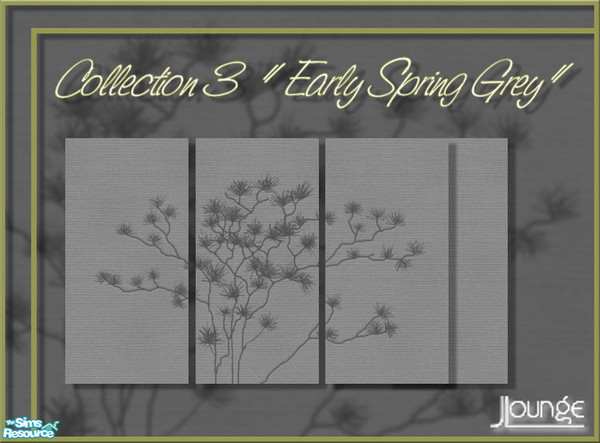 Sims 2 — Early Spring 3 - set by JLounge — It was in the early Spring I made this collection. The set contains 4 walls: a