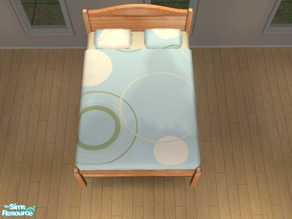Sims 2 — Mix \'n\' Match bedding - Bethcirclebedding by bethbrit — A modern type bedding, with spyrograph type circles.