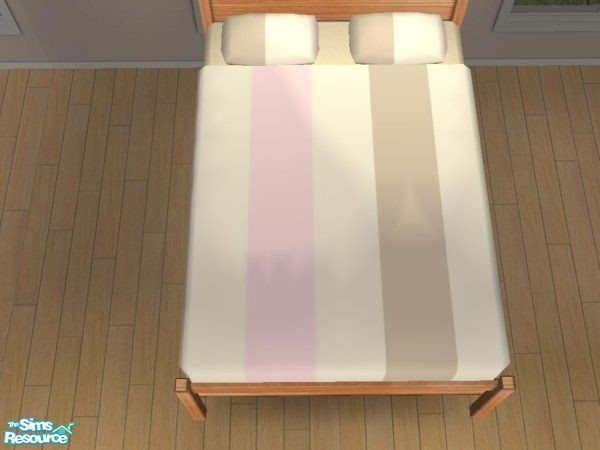 Sims 2 — Mix \'n\' Match bedding - Bethneopolitanbedding by bethbrit — Nepolitan ice cream type bedding. Goes nice with
