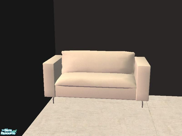 Sims 2 — Solid seatings - Solid-loveseat by buraigabor — Recolor of 4ESF\'s livingroom 7