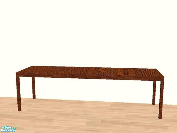 Sims 2 — Glance Living & Dining - Glance-table by buraigabor — Recolor of mango\'s set garance