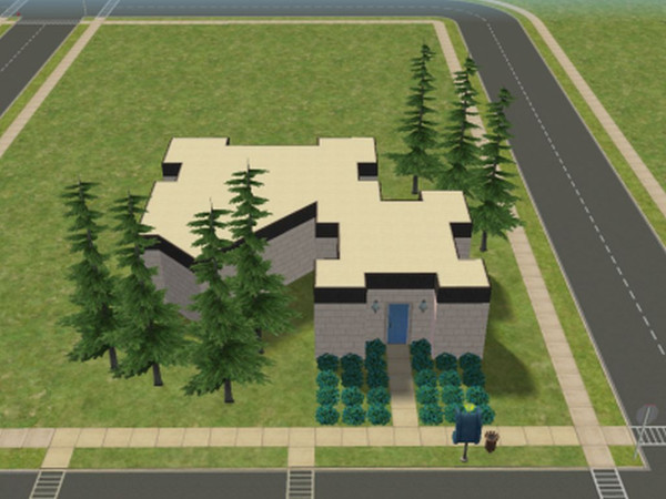 Sims 2 — Milas Convenient Store by Xodess — Just that... a convenient store, to shop for food. :) 