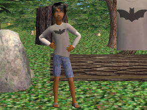 Sims 2 — CM Outfit Set - bat by zaligelover2 — Whole outfit for CM.