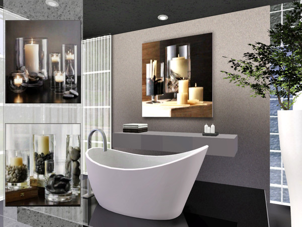 Sims 3 — Hurricane Candle Pictures by Chemy by chemy — Relax and enjoy these candle pictures in your bedroom or bathroom.