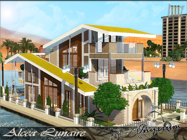 Sims 3 — Alcea Lunaire [Green] by Onyxium — Onyxium@TSR I hope you like it. - 