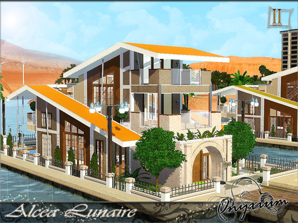 Sims 3 — Alcea Lunaire [Orange] by Onyxium — Onyxium@TSR I hope you like it. - 