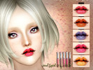Sims 3 — Lipstick N2 by AN_n_EV — ~~Lipstick N2 by ANnEV~~ Male and female... It has 3 recolorable parts.