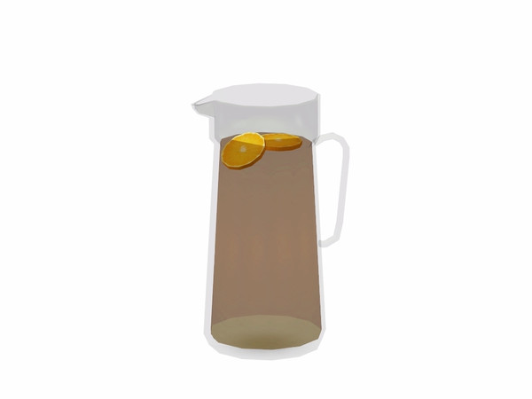 Sims 3 — Leaf Pitcher by Flovv — A pretty pitcher with tasty refreshing.
