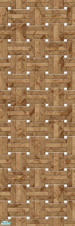 Sims 2 — Studio K Basketweave Marble - Latte by StudioKhagerks — A combination of Studio K signature- and lighter-colored