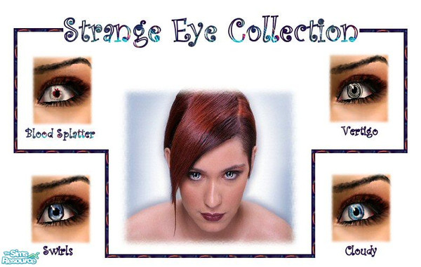 Sims 2 — Strange Eye Collection by fortunecookie1 — Just a little something strange for this creepy holliday season. 