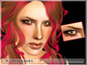 Sims 3 — XL eyelashes by Serpentrogue — -teen to elder female -Long eyelashes -base game comp. 