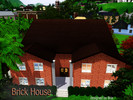 Sims 3 — Brick House by MrsSimmerBrie — 4 bedroom 4 bathroom luxury brick style home for your simmies family of 4(or
