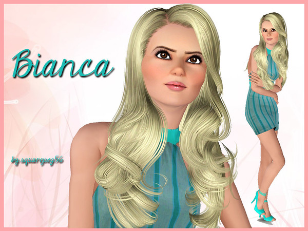 Sims 3 — Bianca by squarepeg56 — Bianca is a beautiful brown-eyed girl from Brazil!! She is a real girl who asked me to