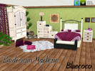Sims 3 — Bedroom Marlene by bluecoco2 — Adult bedroom set rustic, create an ambiance with character and personality in