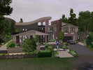 Sims 3 — Modern lakeside mansion by Simsjasper2 — This house is perfect for a rich family with kids. It has 1 livingroom,