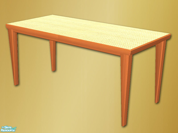 Sims 2 — Vista Patio - Dining - Table by Shakeshaft — Part of a patio dining set to compliment my Vista Patio Set, set