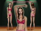 Sims 2 — SF Cherie Sneezing bra & thong by badApple409 — Make your sim look and feel sexy in this undies set! Enjoy!