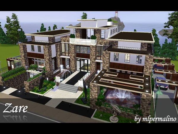 Sims 3 — Zare by mlpermalino2 — Welcome to Zare, my Comeback home. It's been so long since I last made a house, well, now
