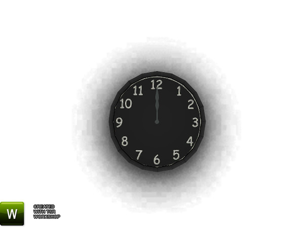 Sims 3 — Ikea Inspired Apartment Living Clock by TheNumbersWoman — Inspired by Ikea, Priced reasonbly by design. By