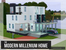 Sims 3 — Modern Millenium Home by mmcrivera292 — This one-of-a-kind modern three-bedroom home is absolutely perfect for